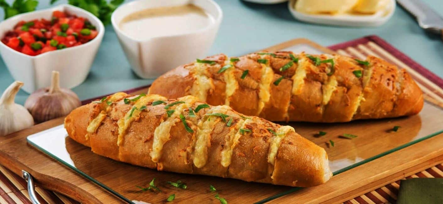 Pão de alho CORAÇÃO